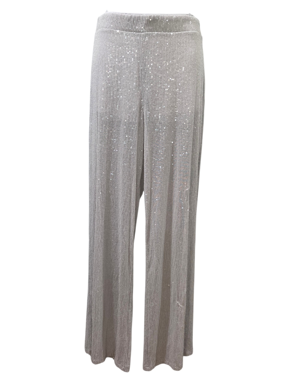 wild fable Silver Sequin Wide-Leg Pants